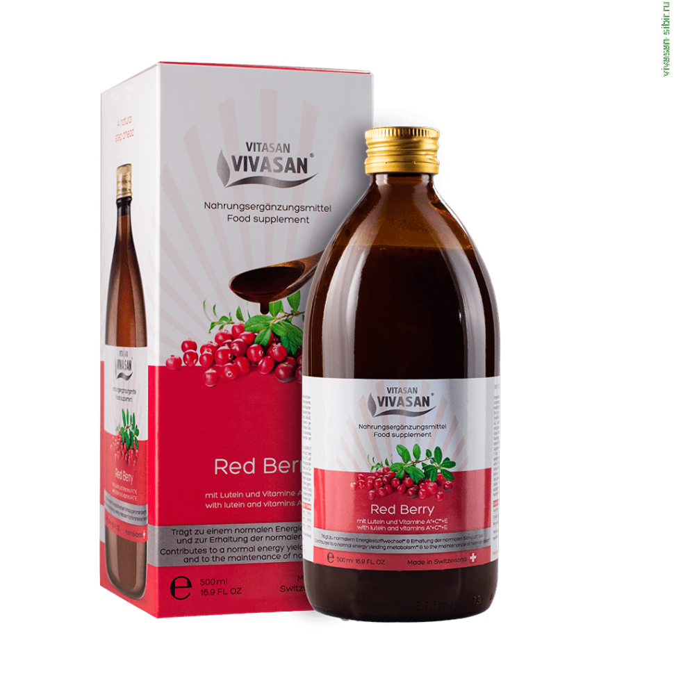 Сироп КРАСНАЯ ЯГОДА с лютеином (Red Berry) 500мл