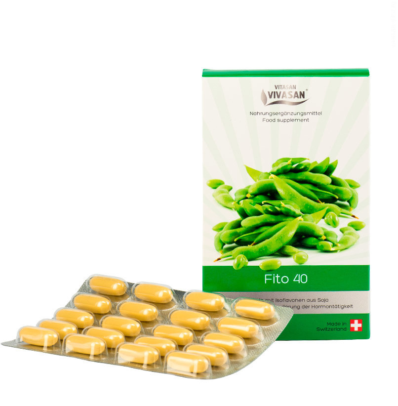 Капсулы ФИТО 40 с изофлавонами сои (Fito 40) 60 капс.