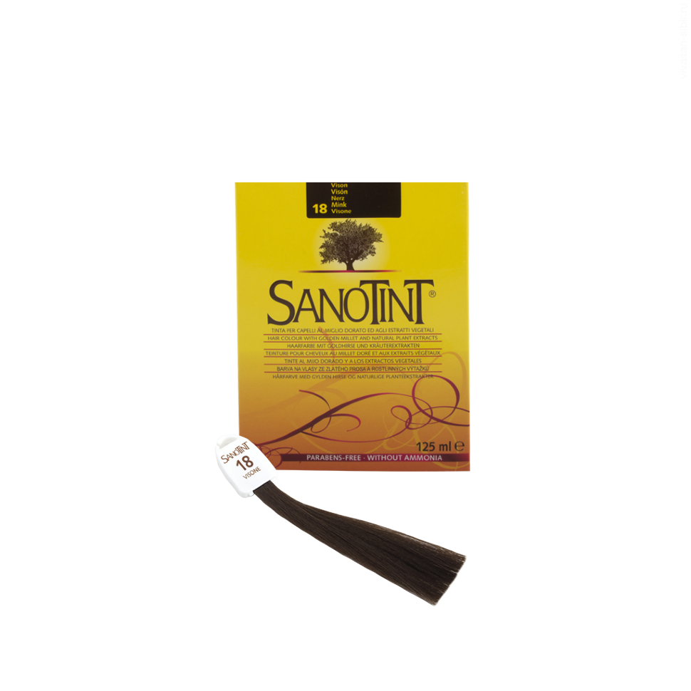 Краска для волос SanoTint Classic. НОРКОВЫЙ 18