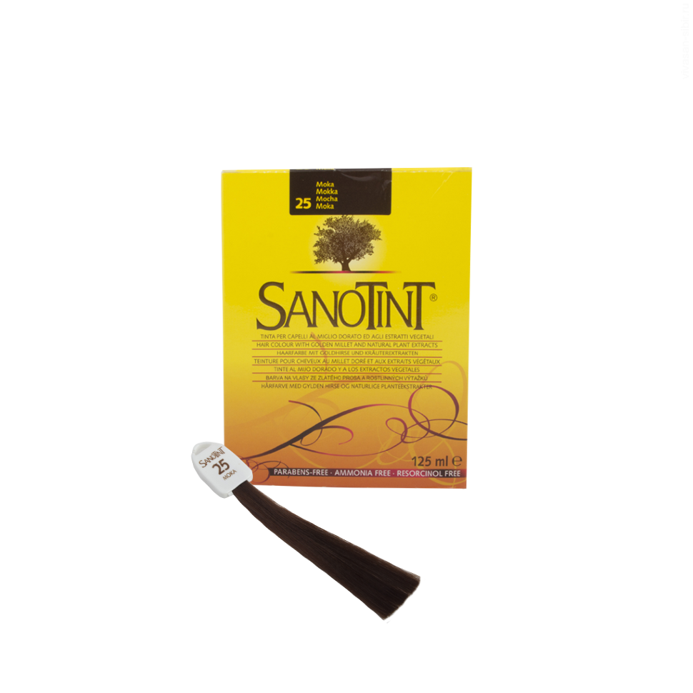 Краска для волос SanoTint Classic. МОККО 25