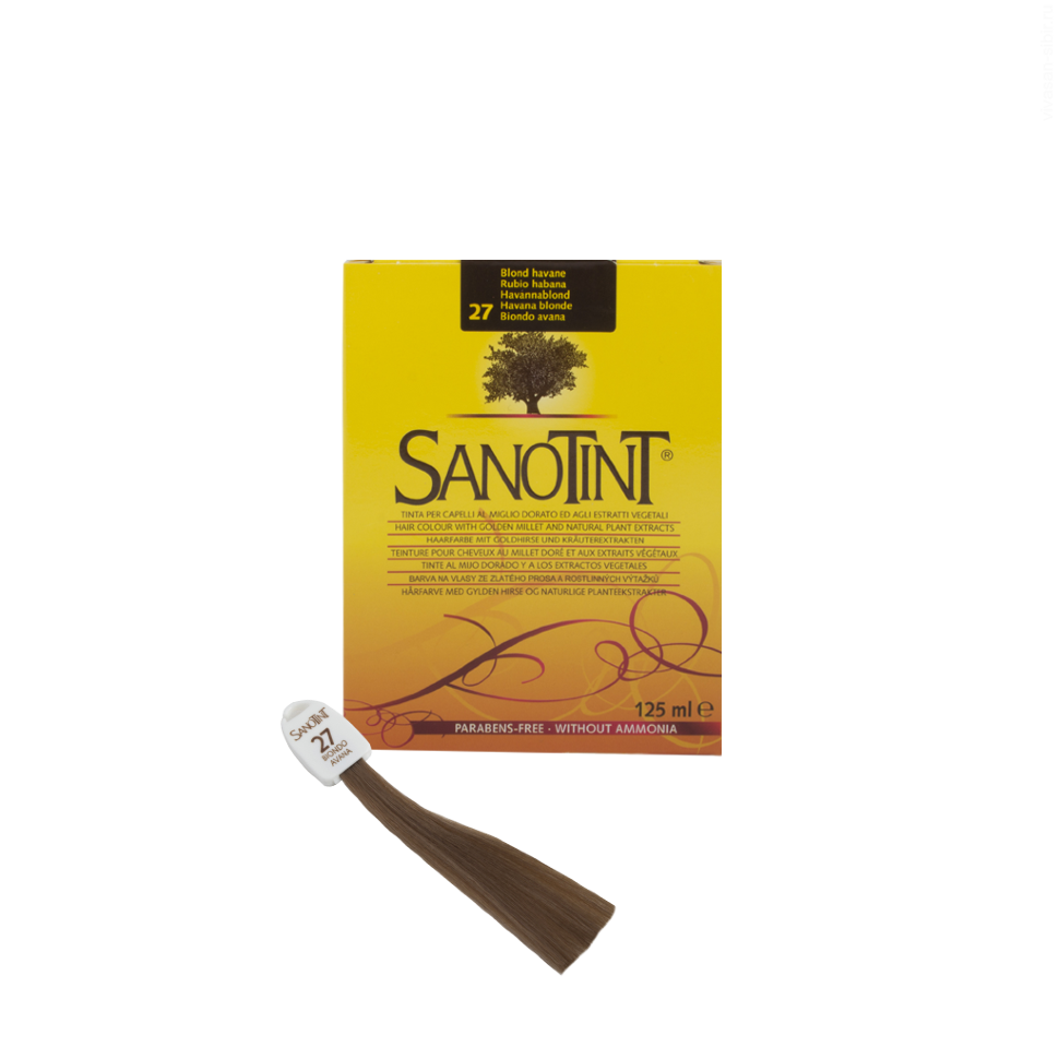 Краска для волос SanoTint Classic. ГАВАНА БЛОНД 27