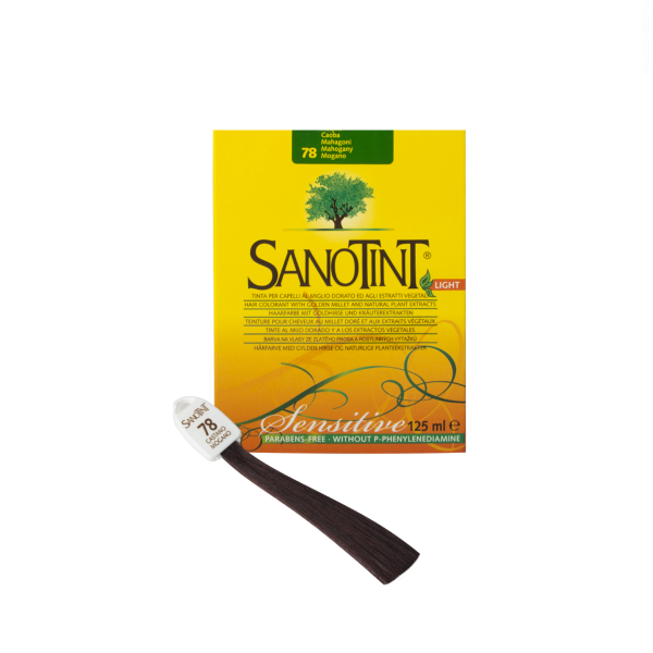 Краска для волос SanoTint Light. МАХАГОН 78