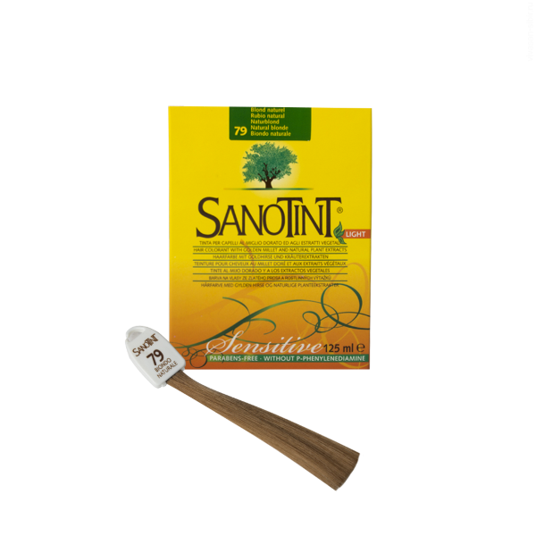 Краска для волос SanoTint Light. НАТУРАЛЬНЫЙ РУСЫЙ 79