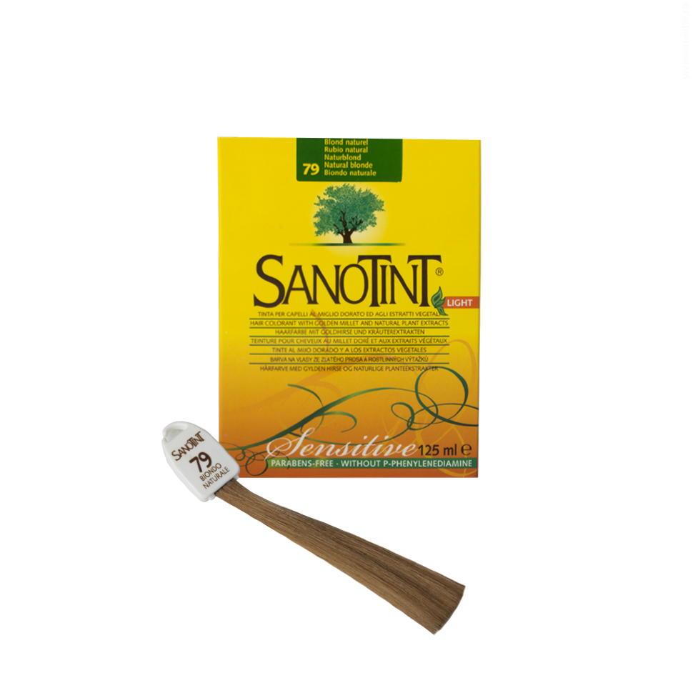 Краска для волос SanoTint Light. НАТУРАЛЬНЫЙ РУСЫЙ 79
