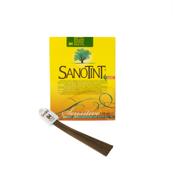 Краска для волос SanoTint Light. ТЕМНО-РУСЫЙ 84