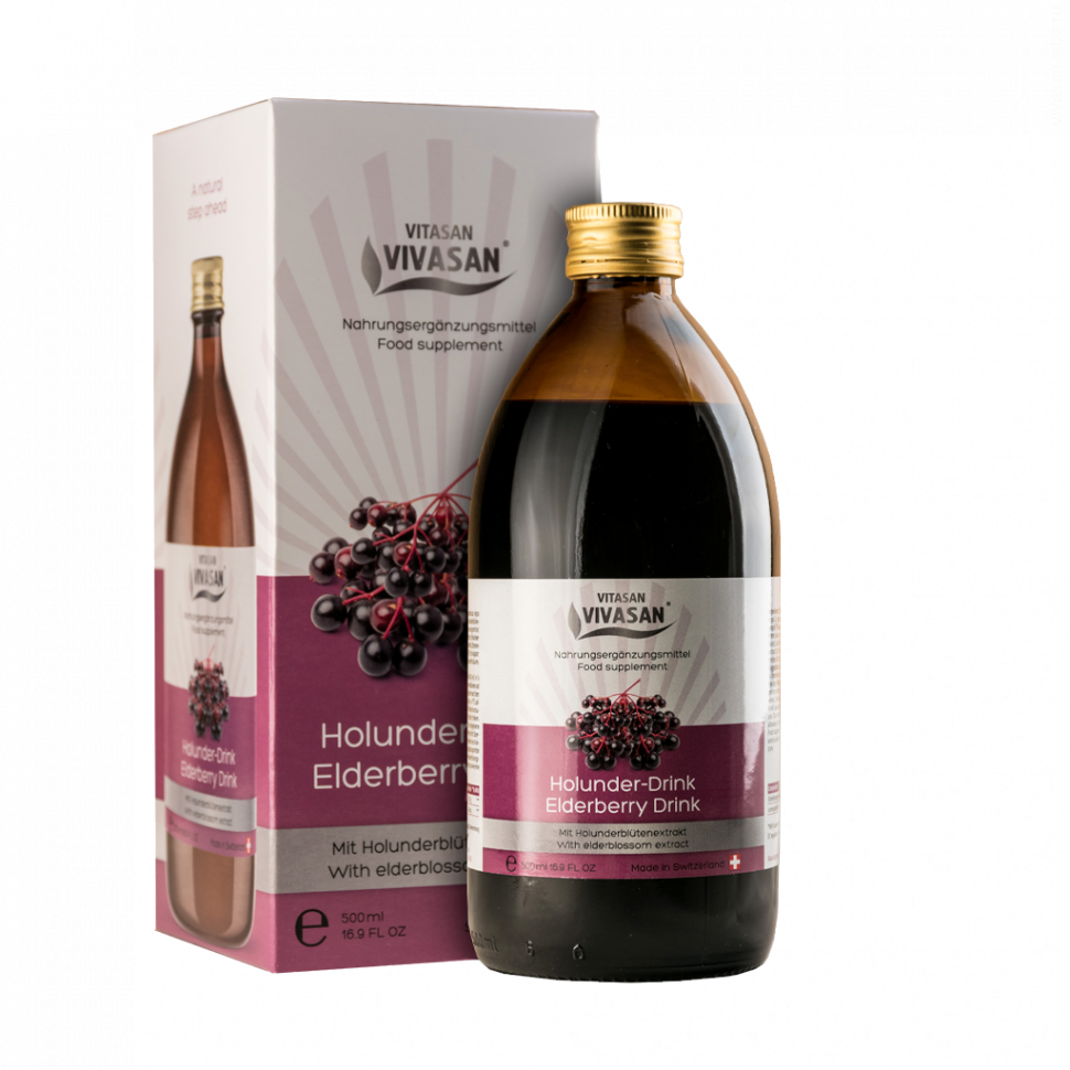 Напиток ЧЕРНАЯ БУЗИНА (Elderberry Drink) 500мл